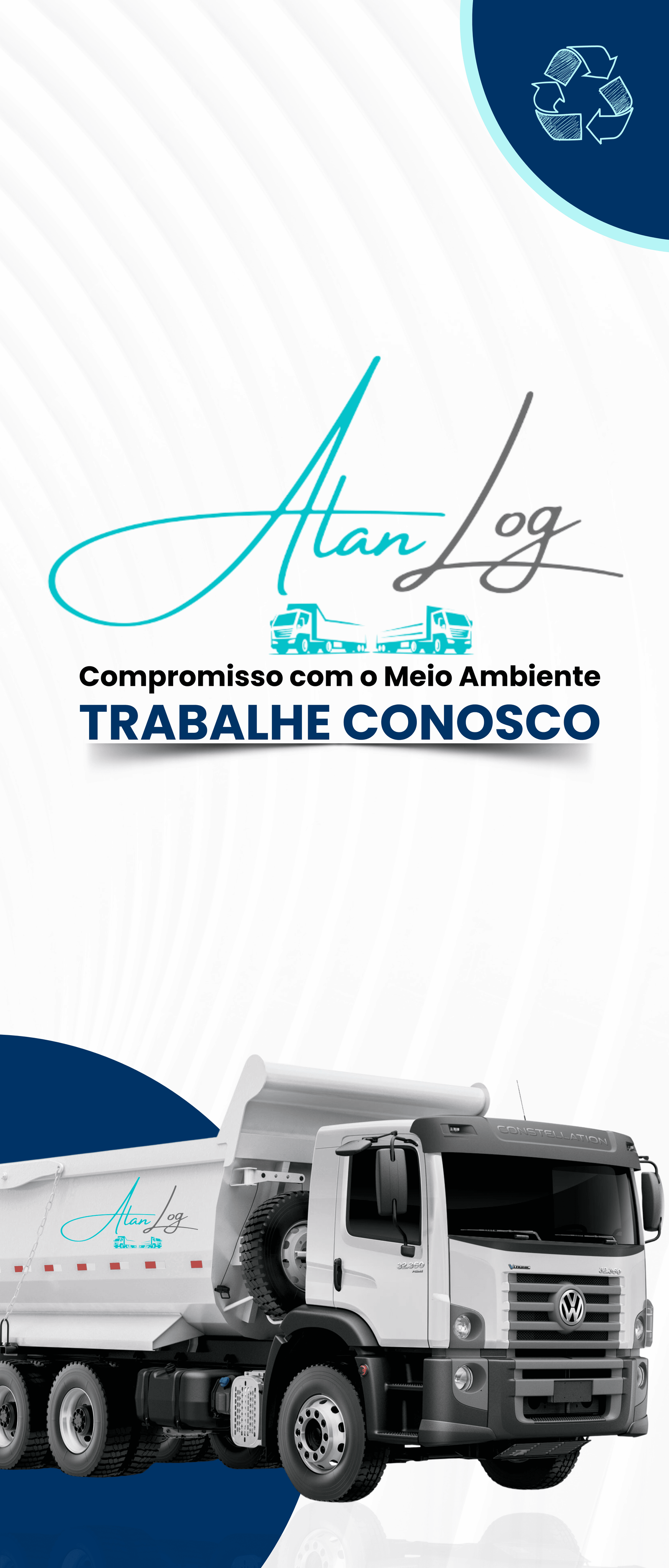 Trabalhe Conosco - Transportadora de Resíduos - Alan Log