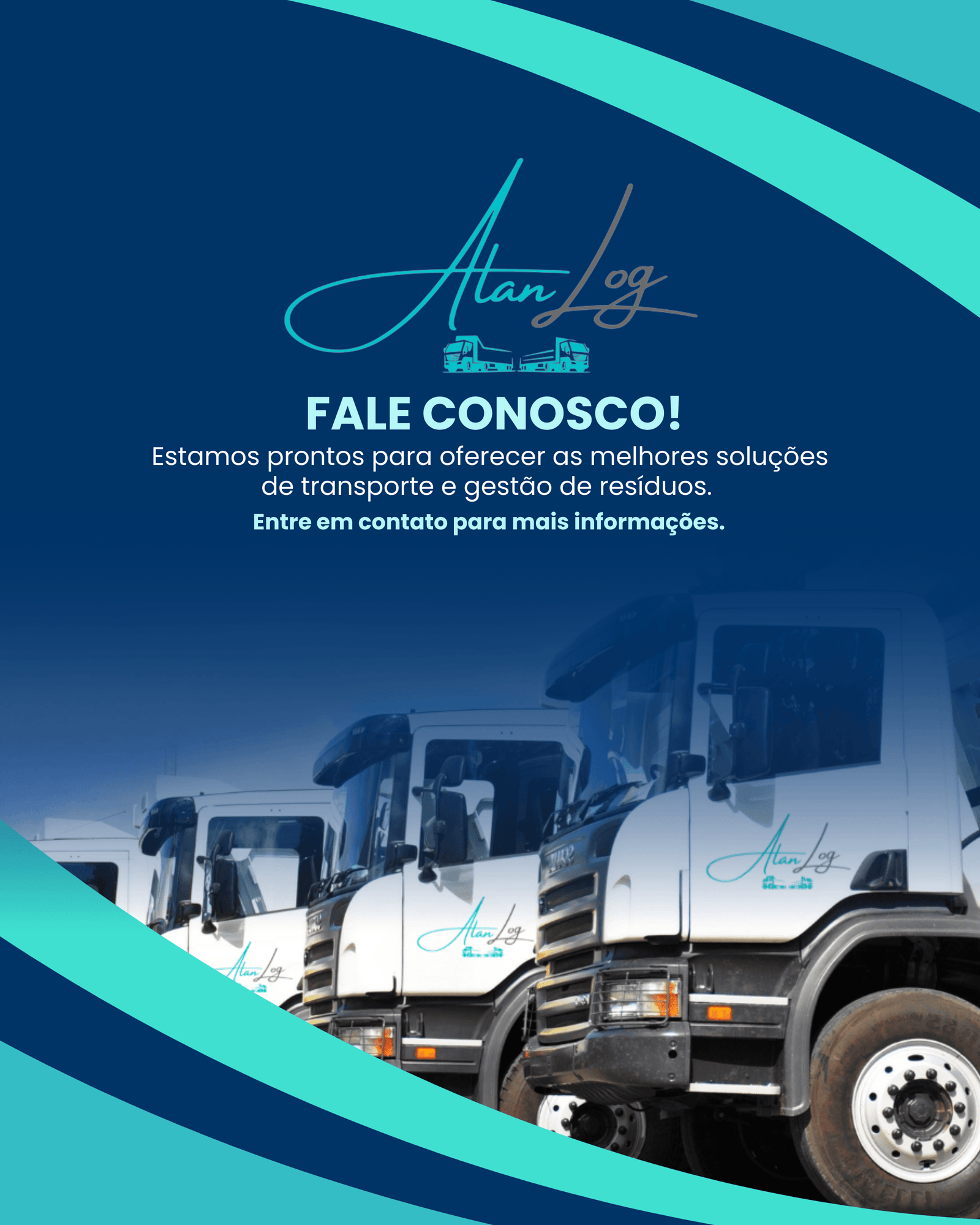 Contato - Transportadora de Resíduos - Alan Log 2024